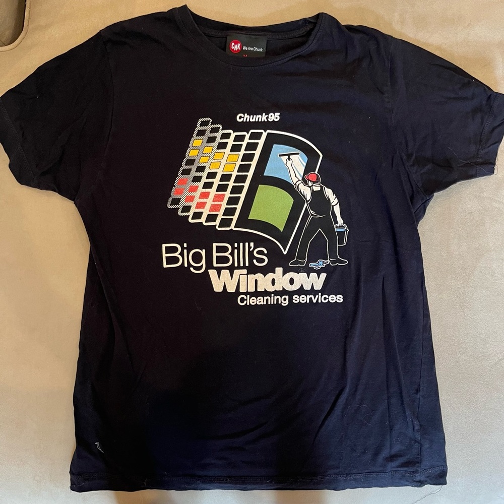 Microsoft Ironic Graphic T-Shirt